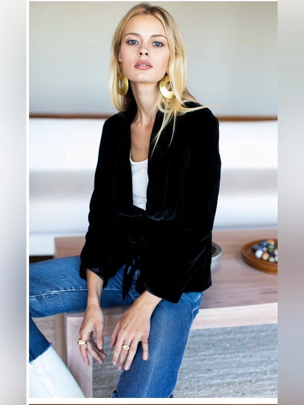 Emerson Fry silk velvet